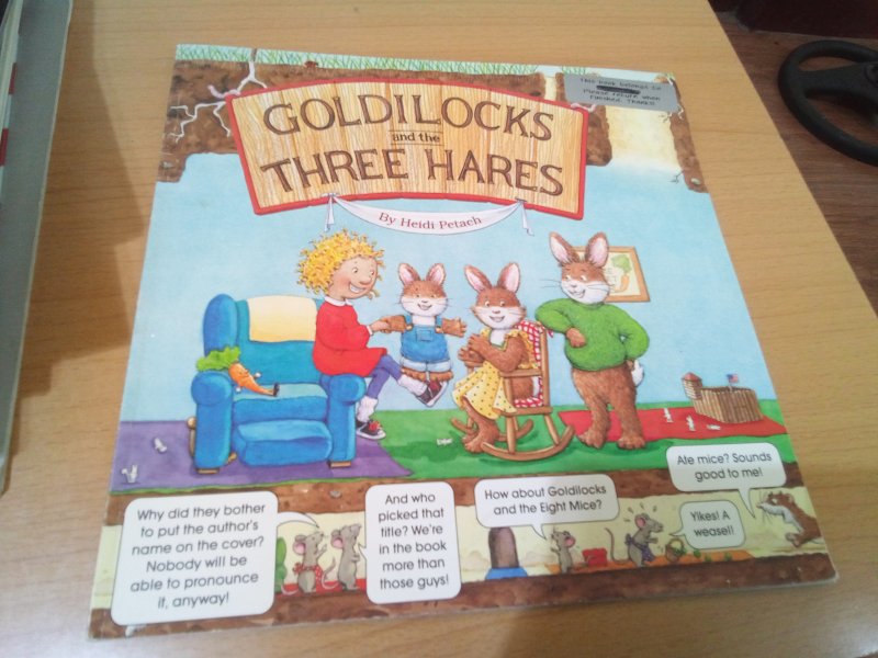 GOLDILOCKS and the THREE HARES