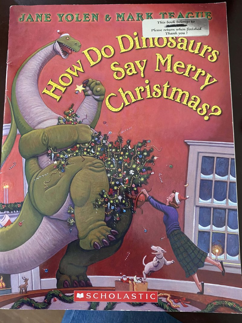 How Do Dinosaurs Say Merry Christmas?