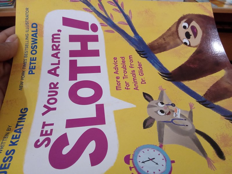 SET YOUR ALARM, SLOTH!