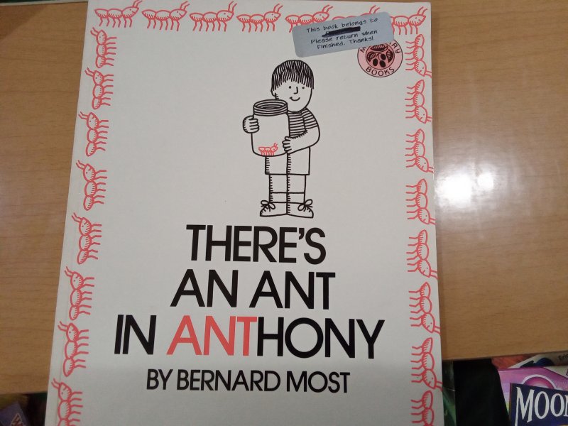 THERE'S AN ANT IN ANTHONY