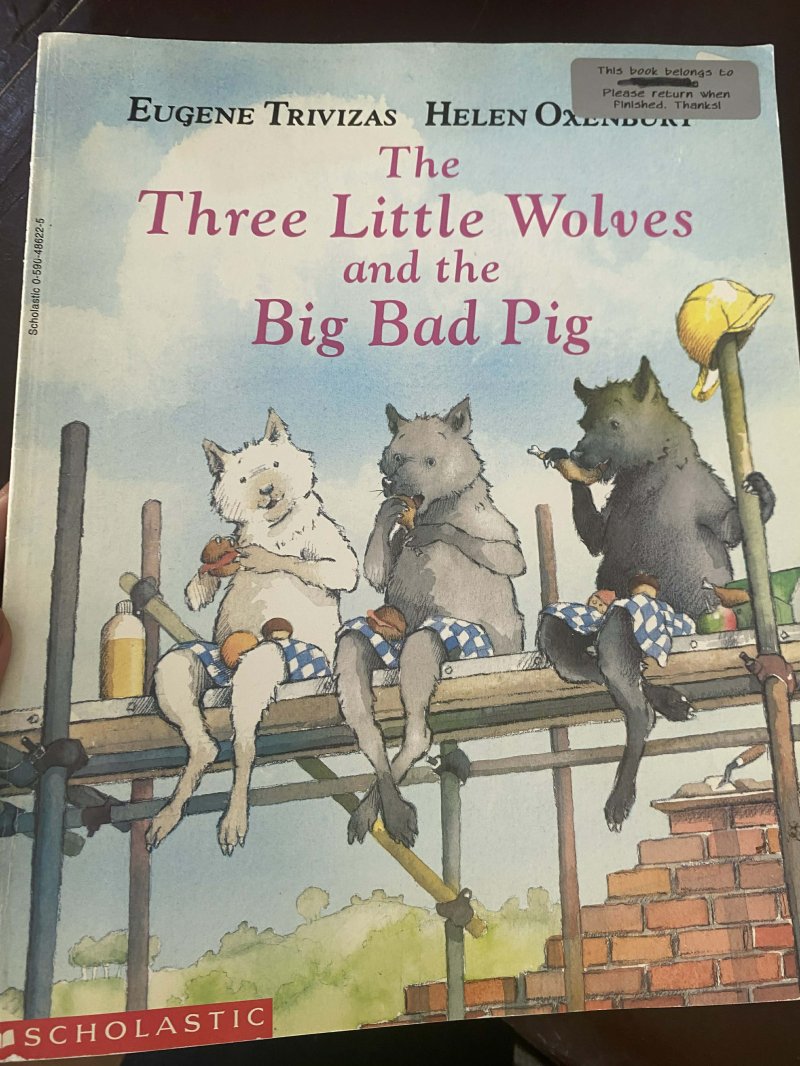 The Three Little Wolves and the Big Bad Pig 