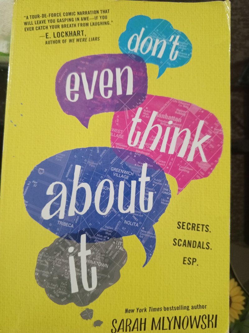 don't even think about it