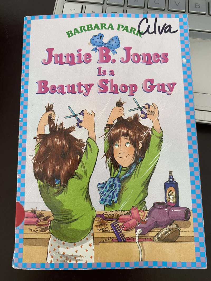 Junie B. Jones Is a Beauty Shop Guy