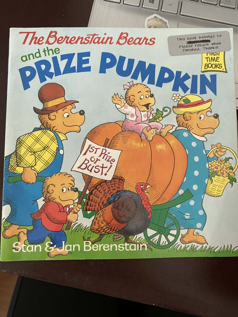 The Berenstain and the Prize Pumpkin