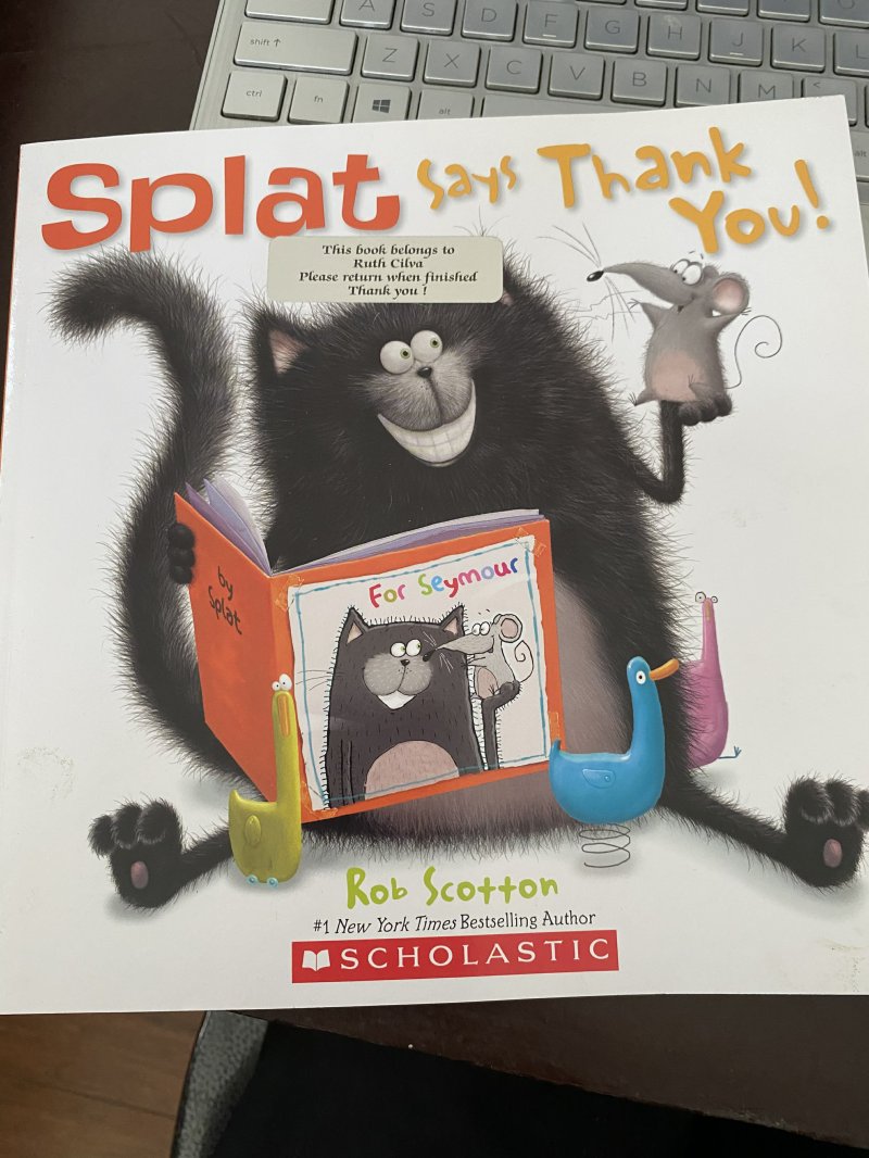 Splat says Thank you!