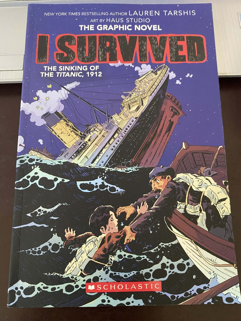 I Survived, The sinking of the Titanic, 1912