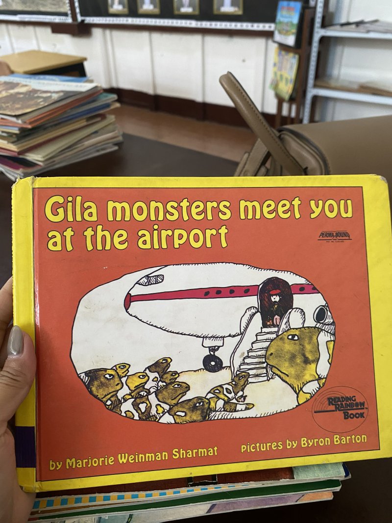 Gila monsters meet you at the airport