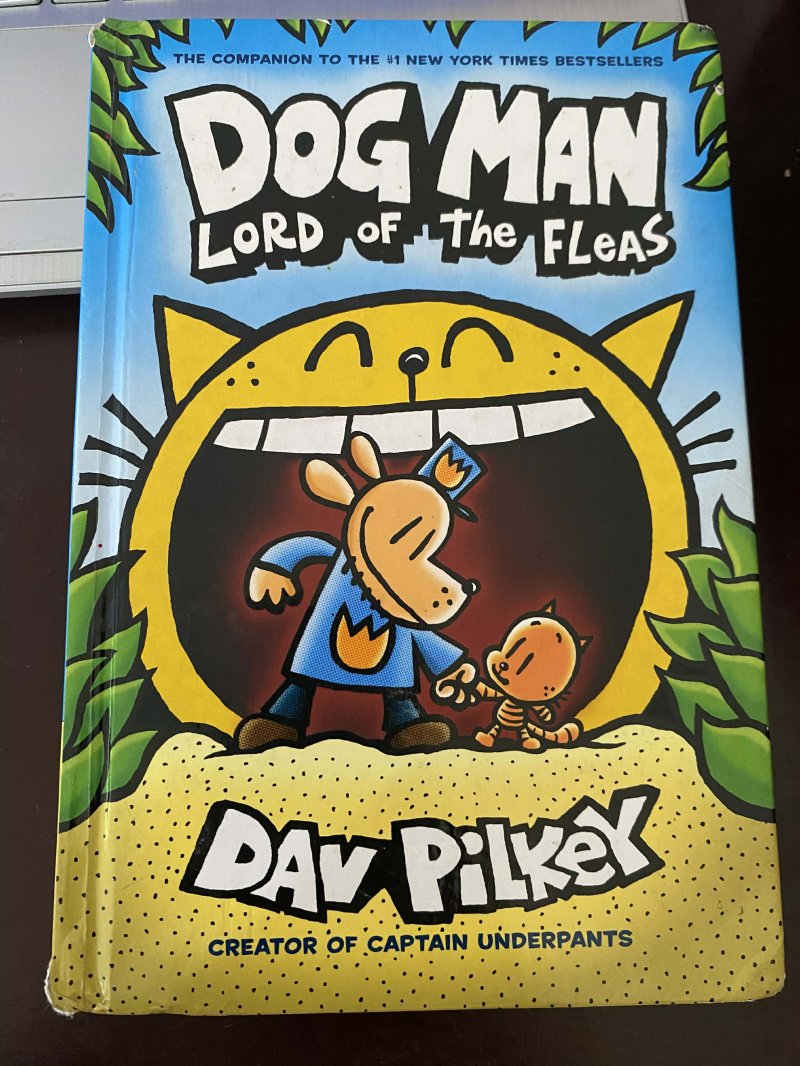 Dog Man Lord of the Fleas