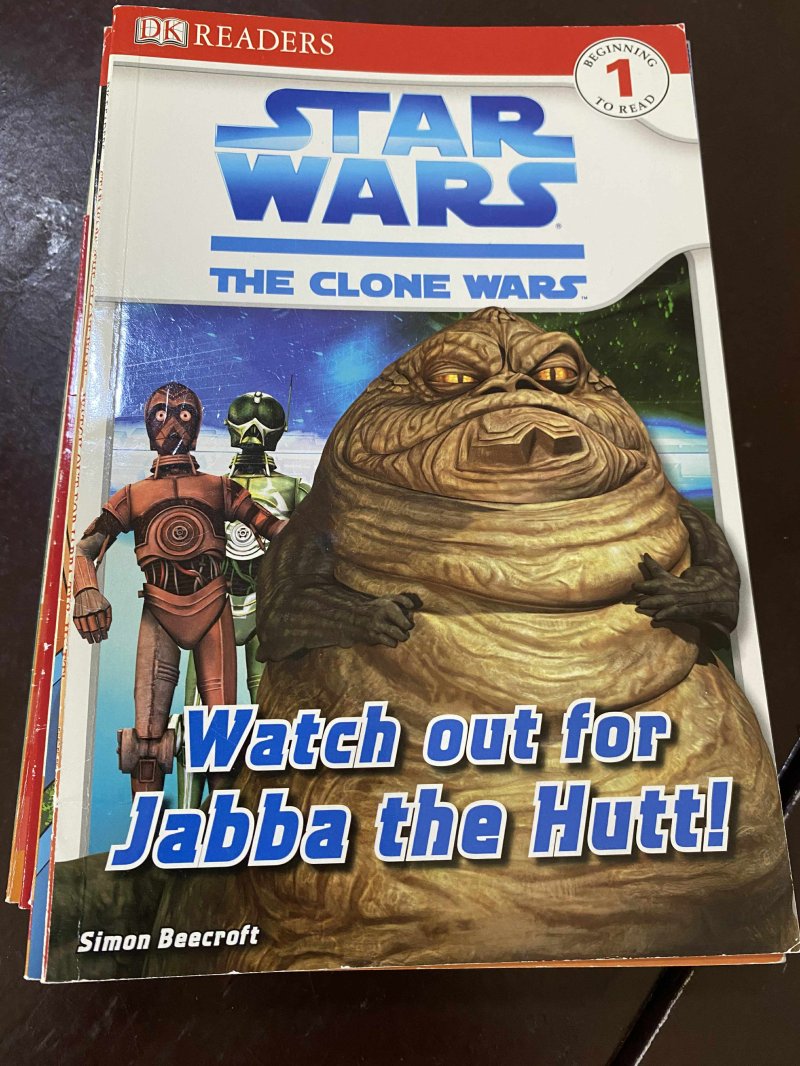 Star Wars the Clone Wars (Watch out for the Jabba the hutt)