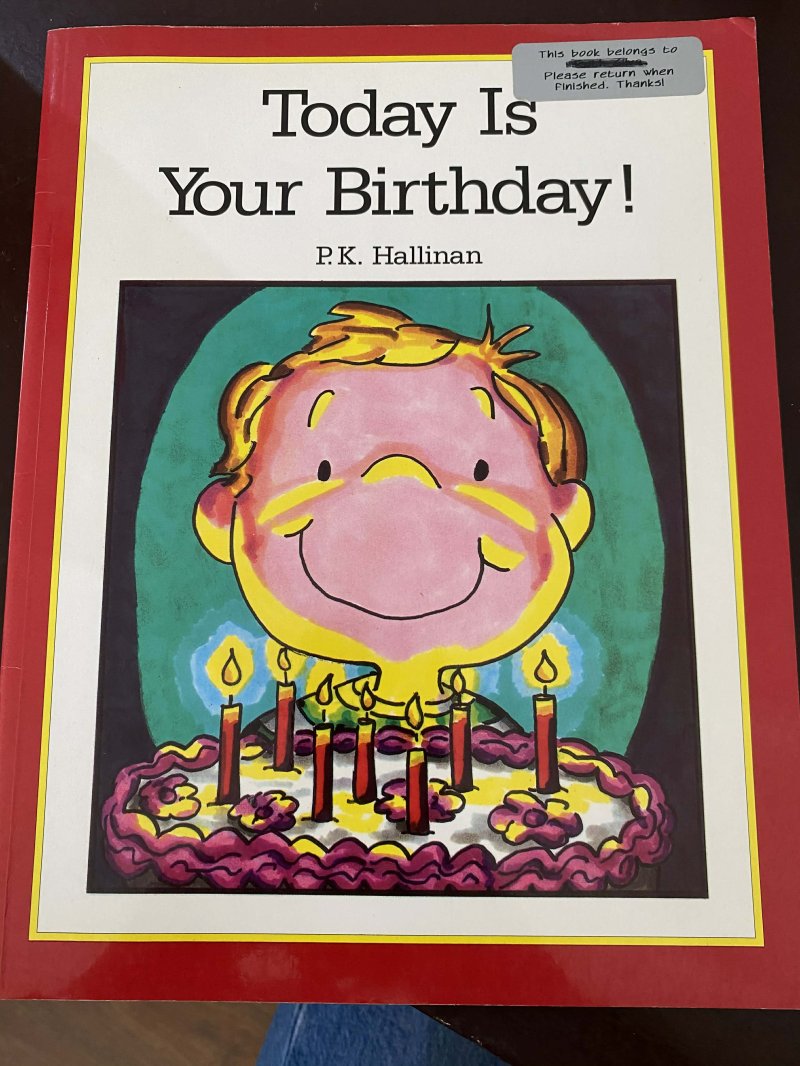 Today is your Birthday!