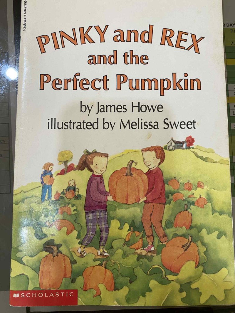 Pinky and Rex and the Perfect Pumpkin