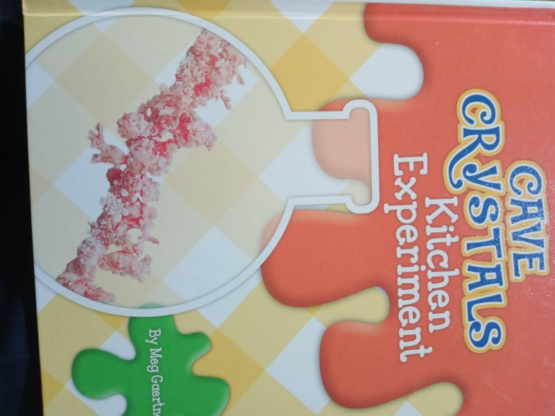 Cave Crystals Kitchen Experiment