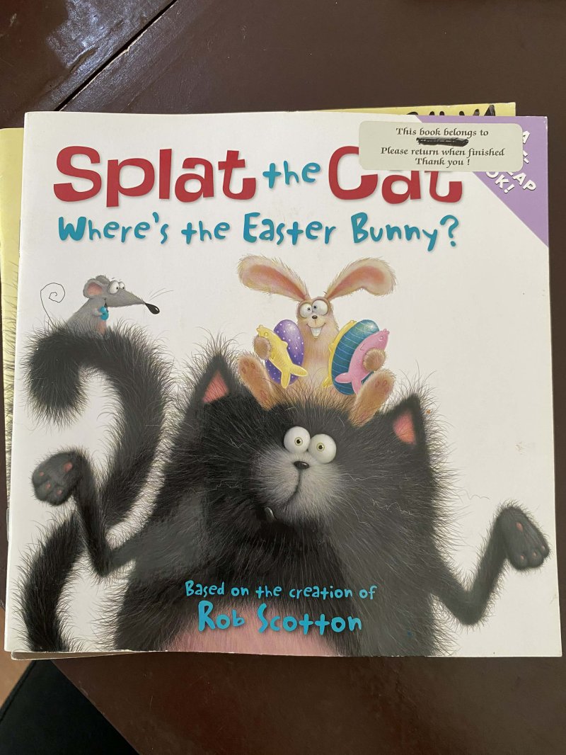 Splat the Cat, Where's the Easter Bunny?