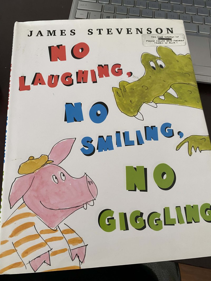 No Laughing, No smiling, No giggling