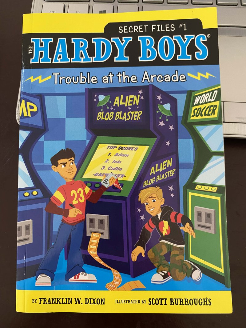 Hardy Boys Trouble at the Arcade