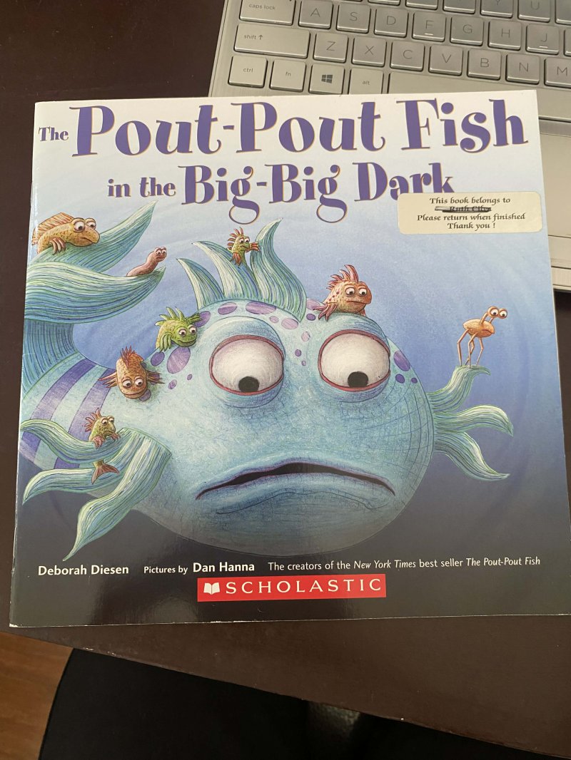 The Pout-Pout Fish in the Big-Big Dark